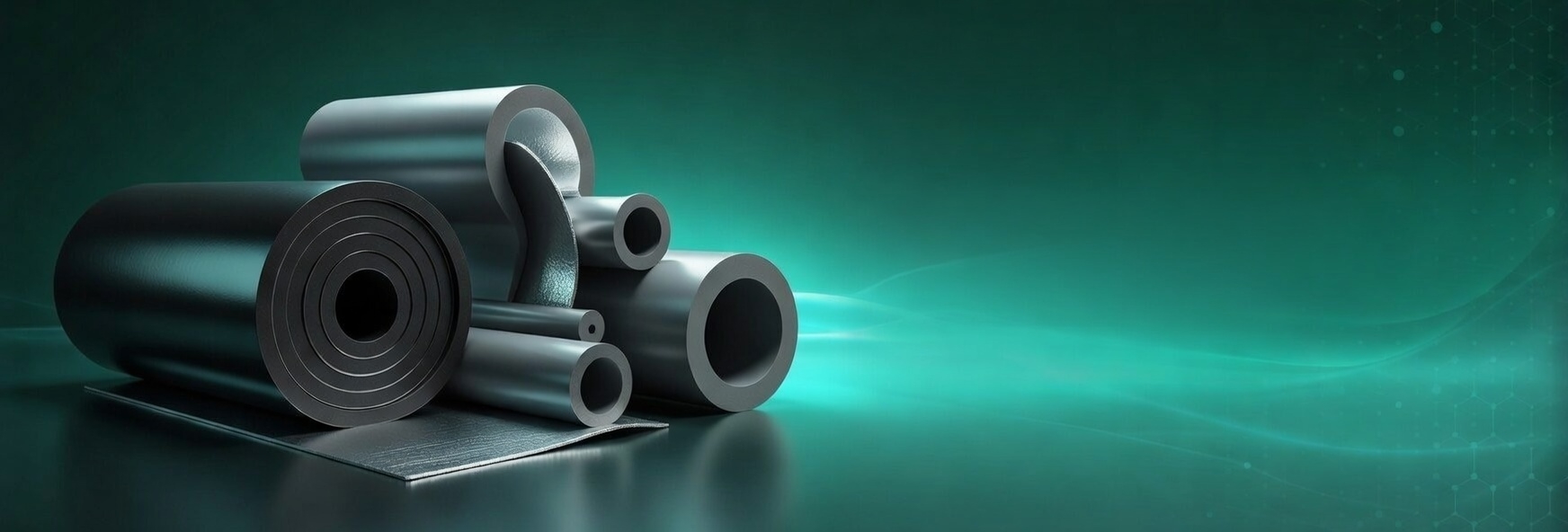 انواع عایق الاستومری رولی ساده